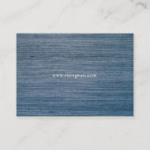 Stijgende zon visitekaartje (Achterkant)