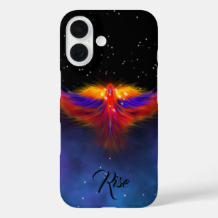 Stijging als een Phoenix in de ruimte iPhone 16 Hoesje