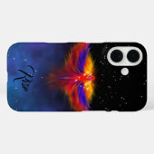Stijging als een Phoenix in de ruimte Case-Mate iPhone Case (Achterkant (horizontaal))