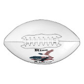 Stijging boven american football (Voorkant)