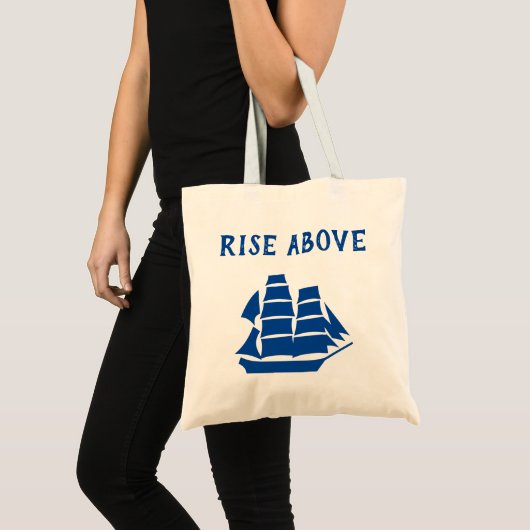Stijging boven Canvas tas (Voorkant (product))