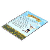 Stijging boven de uitdagingen van het leven — humo notitieboek (Linkerzijde)