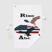 Stijging boven golfhanddoek (Insitu)