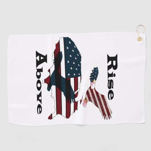 Stijging boven golfhanddoek (Horizontaal)