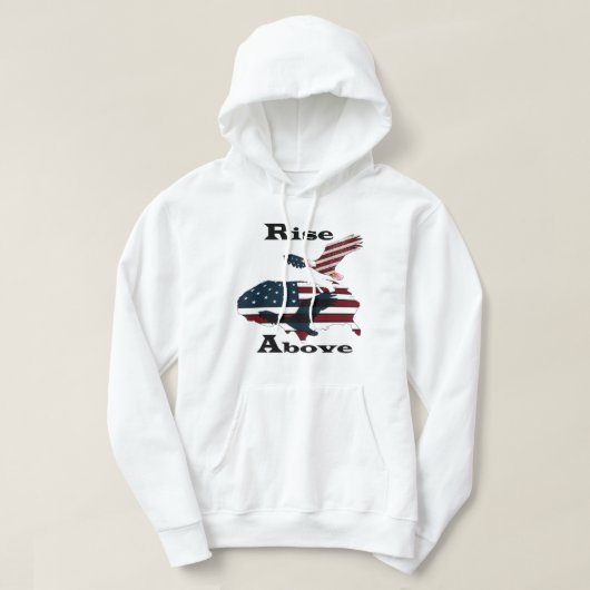 Stijging boven hoodie (Design voorkant)