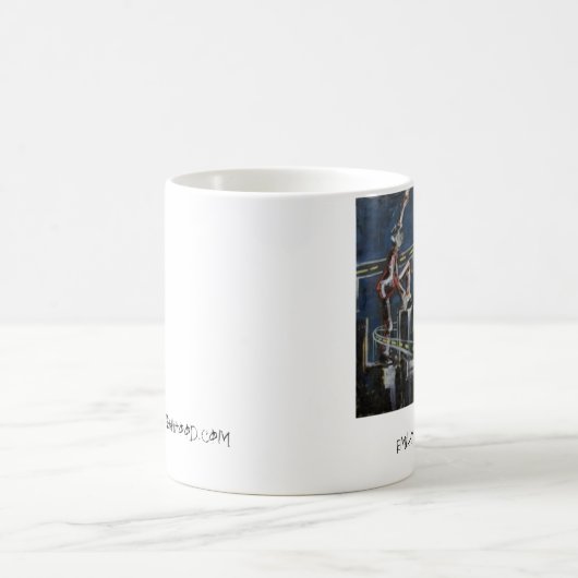 Stijging boven koffie-Mok Koffiemok (Center)