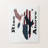 Stijging boven legpuzzel (Verticaal)