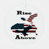 Stijging boven metalen ornament (Voorkant)