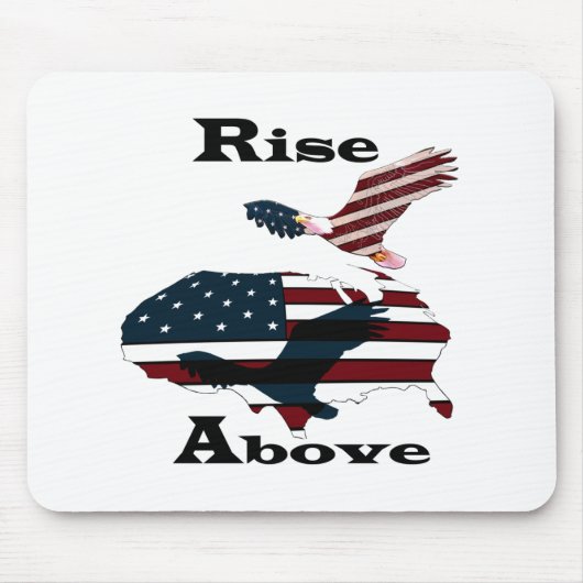 Stijging boven muismat (Voorkant)