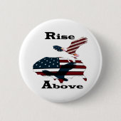 Stijging boven ronde button 5,7 cm (Voorkant)