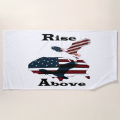 Stijging boven strandlaken (Voorkant)