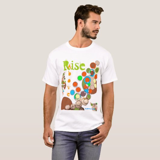 Stijging boven t-shirt (Voorkant volledig)