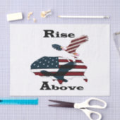 Stijging boven tissuepapier (Craft)