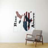 Stijging boven wandkleed (In situ)