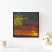 Stijging en grendel vierkante klok (Huis)