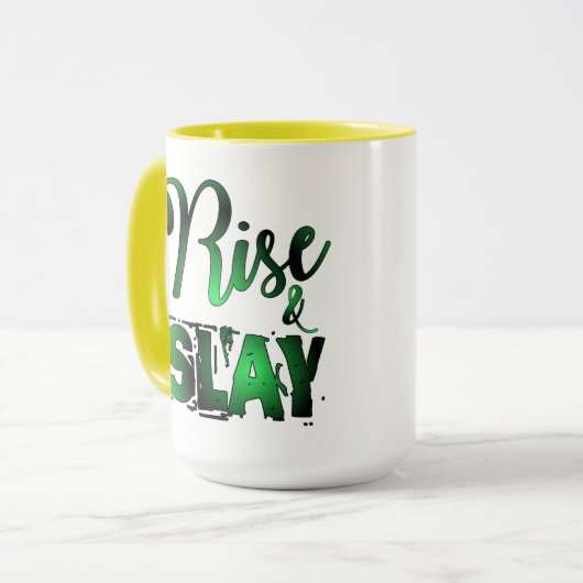 Stijging en lay mok (Voorkant links)