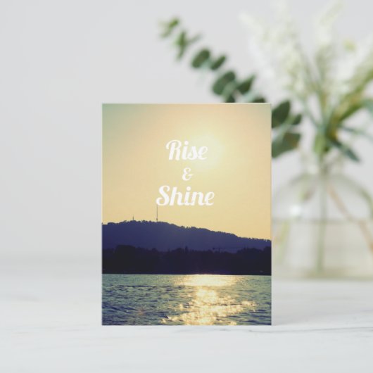 Stijging en schijn briefkaart (Staand voorkant)