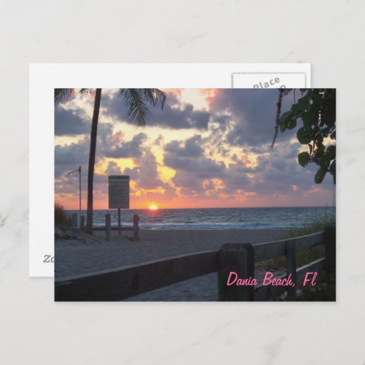 Stijging en schijn briefkaart (Voorkant / Achterkant)