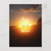 Stijging en schijn briefkaart (Voorkant)