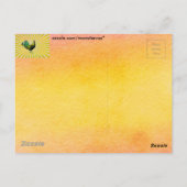 Stijging en schijn briefkaart (Achterkant)