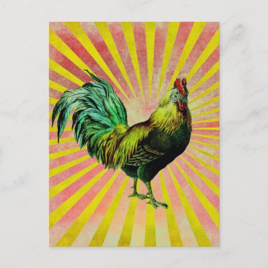 Stijging en schijn briefkaart (Voorkant)