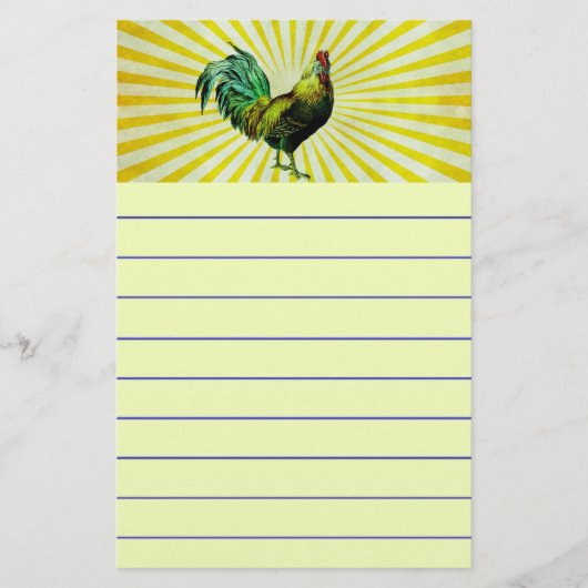 Stijging en schijn briefpapier (Voorkant)