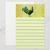 Stijging en schijn briefpapier (Voorkant / Achterkant)