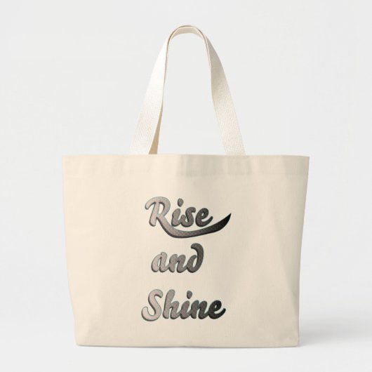 Stijging en schijn grote tote bag (Voorkant)
