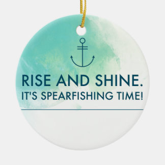 Stijging en schijn Het is de tijd van de SpearFish Keramisch Ornament