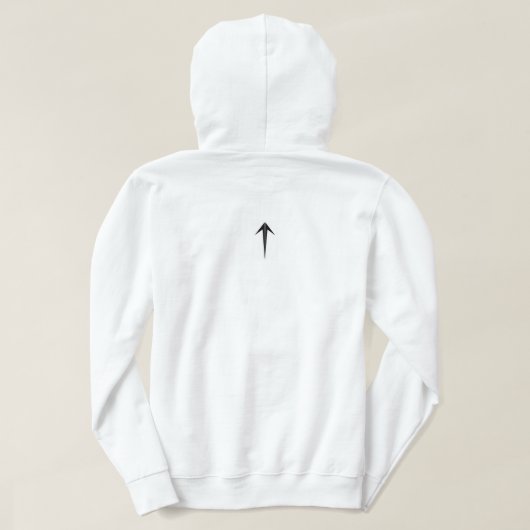 Stijging en schijn hoodie (Design achterkant)