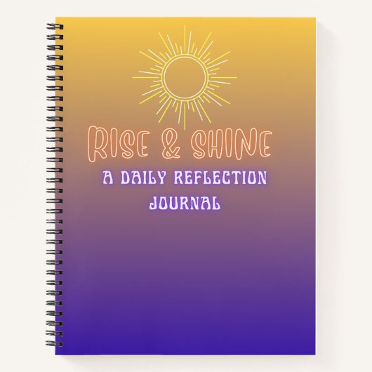 Stijging en schijn notitieboek (Voorkant)