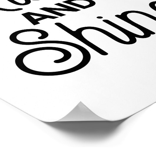 Stijging en schijn poster (Hoek)