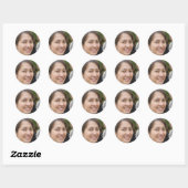 Stijging en schijn ronde sticker (Vel)