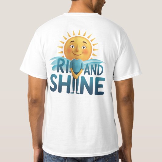 Stijging en schijn t-shirt (Achterkant)