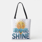 Stijging en schijn tote bag (Achterkant)