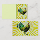 Stijging en schijn visitekaartje (Voorkant / Achterkant)