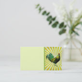 Stijging en schijn visitekaartje (Staand voorkant)