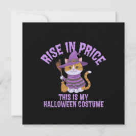 Stijging in prijs, dit is mijn Halloween kostuum! Kaart