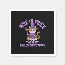 Stijging in prijs, dit is mijn Halloween kostuum! Servet