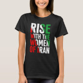 Stijging met de vrouwen in Iran T-shirt (Voorkant)