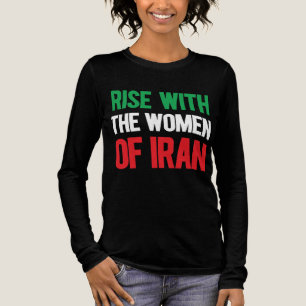 Stijging met de Vrouwen in Iran Tri-Blend Shirt