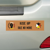 Stijging omhoog - Stationair geen Bumpersticker me (Op auto)
