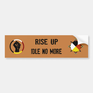 Stijging omhoog - Stationair geen Bumpersticker me