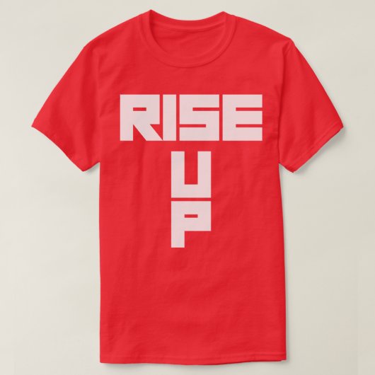 Stijging omhoog t-shirt (Design voorkant)