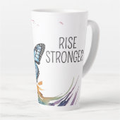 Stijging sterker thema latte mok (Rechterhoek)