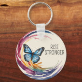 Stijging sterker thema sleutelhanger (Voorkant)