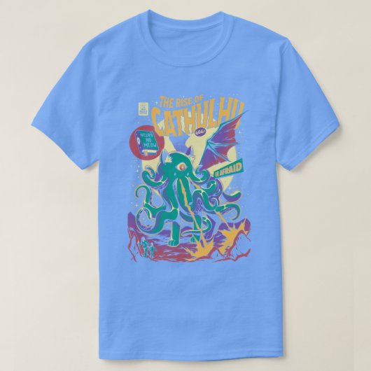 Stijging van Cathulhu T-shirt (Design voorkant)