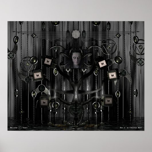 Stijging van de Cybernetische Wyrm Poster (Voorkant)