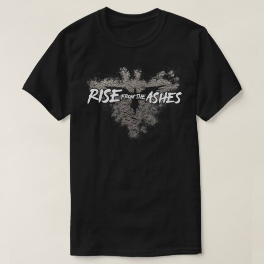 Stijging van de Inspirerend prijs van de Ashes T-shirt (Design voorkant)
