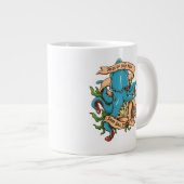 Stijging van de Kraken Monster Octopus Grote Koffiekop (Voorkant rechts)